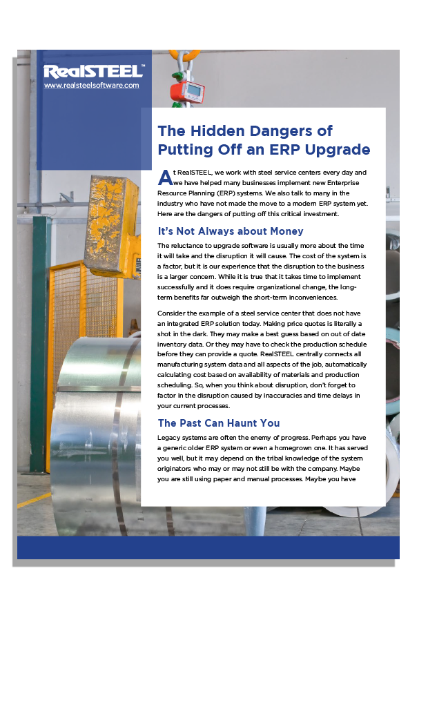 Hidden Dangers of Putting Off an ERP Upgrade